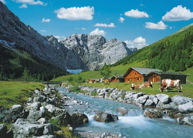 Ravensburger Puzzle Karwendelgebirge in Österreich 1000 Teile