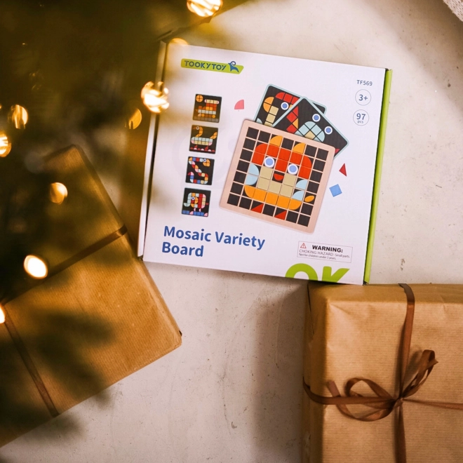 Holz-Mosaik Tooky Toy Montessori