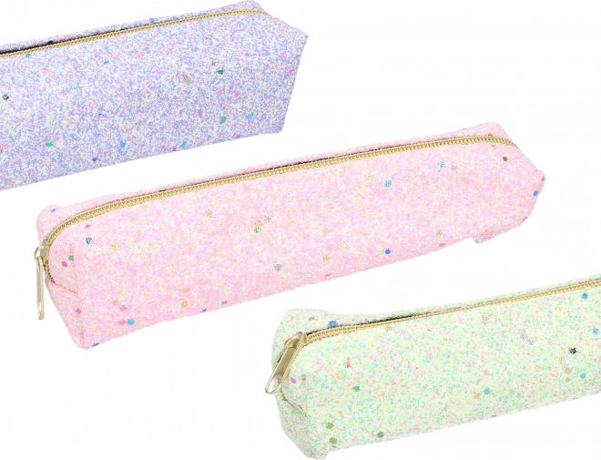 Glitzerndes Federmäppchen Etui 20 × 4,5 × 4,5 cm