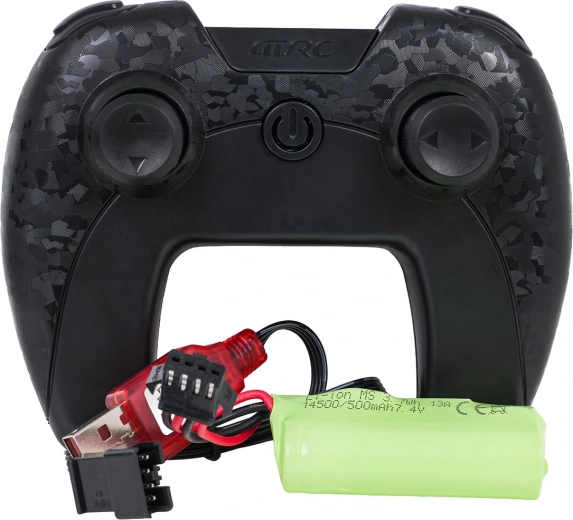 2,4-GHz-Controller und wiederaufladbarer Akku