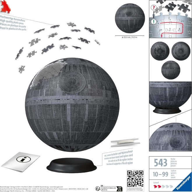 Puzzle-Ball STAR WARS Todesstern 540 Teile