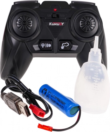 Lichter, Sounds und Raucheffekt