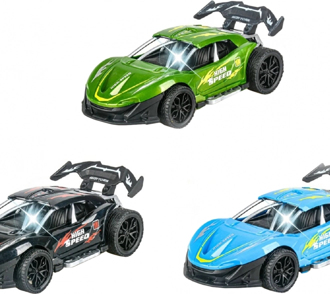 Rennwagen mit Effekten 16 cm