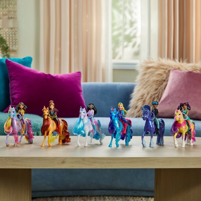 Set Figuren Einhorn Akademie Kleine Puppen Sophia/Gwiazda