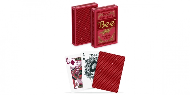 Bee Metalluxe Spielkarten