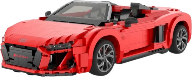 Konstruktionsbaukasten Auto RC 1:14 Audi R8 Spyder 1440 Teile
