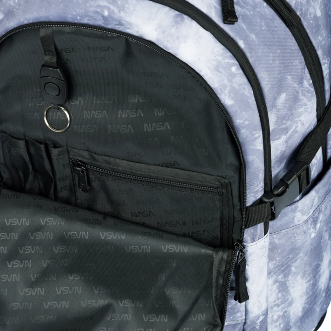 Schulrucksack Skate NASA Grau