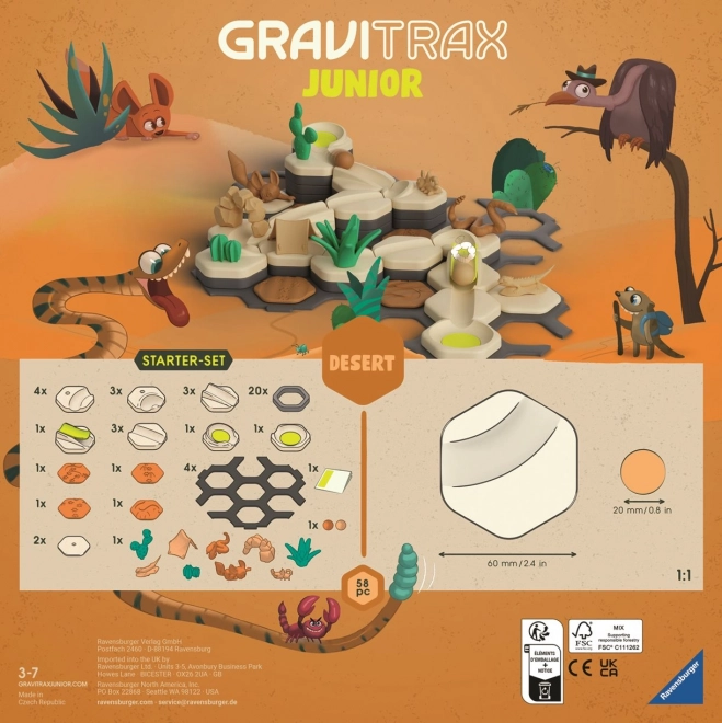 Ravensburger GraviTrax Junior Startset Wüste