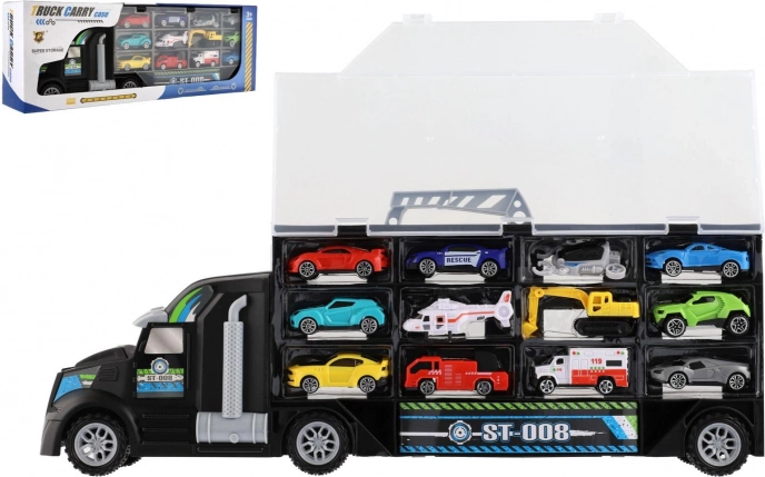Auto LKW-Transporter mit Verkehrsmittel 50 cm
