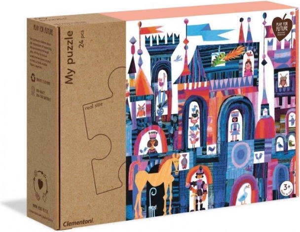 Puzzle 24 Teile Burg