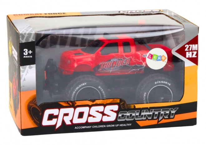 Ferngesteuertes Geländeauto RC 1:18 rot