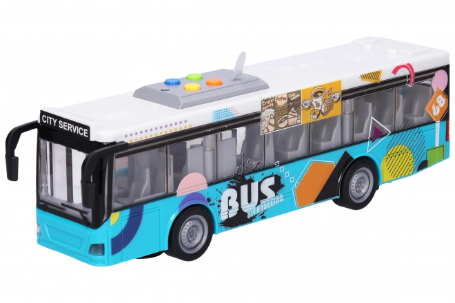 Spielzeugbus mit Licht- und Soundeffekten