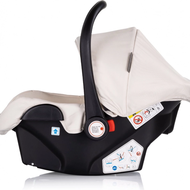 Chipolino Autositz Aura i-Size 40-85 cm Biscotta
