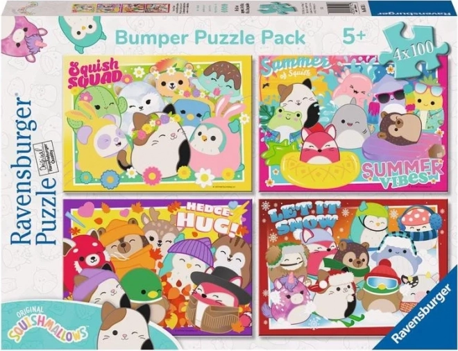 Ravensburger Squishmallows Puzzle 4er-Set