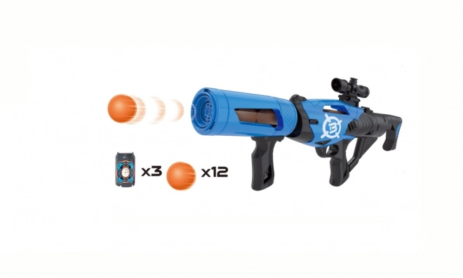 Schaumstoffball-Pistole 52 cm