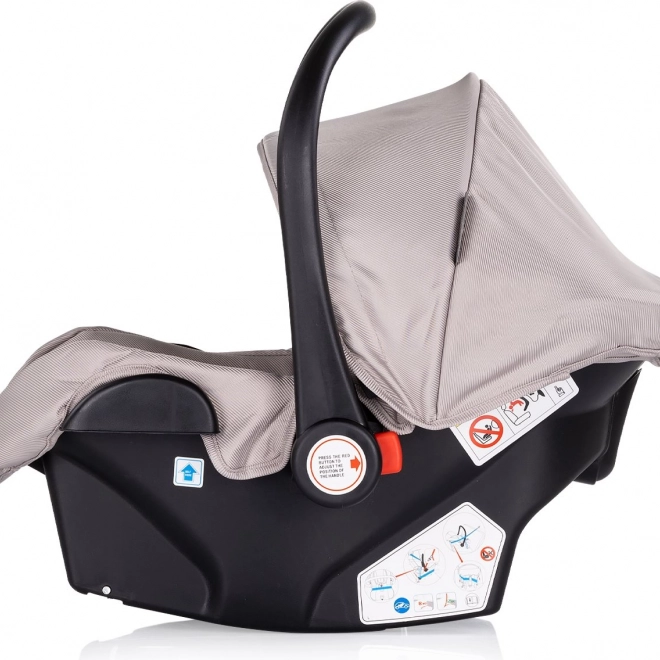 Autositz Aura i-Size 40-85cm Tiramisu