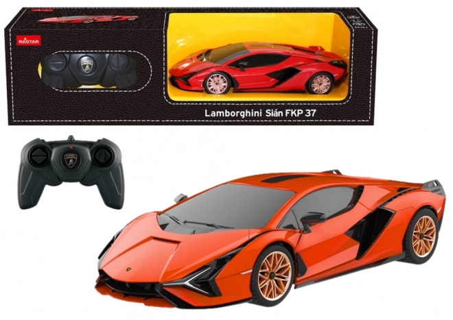 Ferngesteuertes Lamborghini Sian Modellauto in Orange