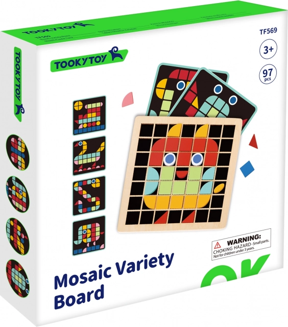 Holz-Mosaik Tooky Toy Montessori