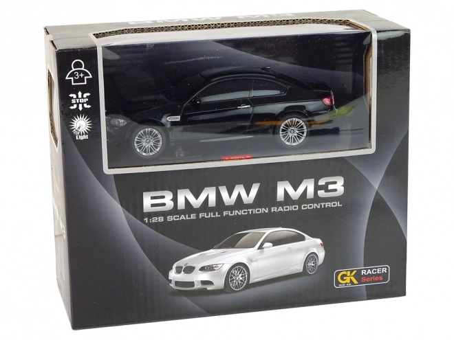 RC Modellauto BMW M3 schwarzer Kunststoff