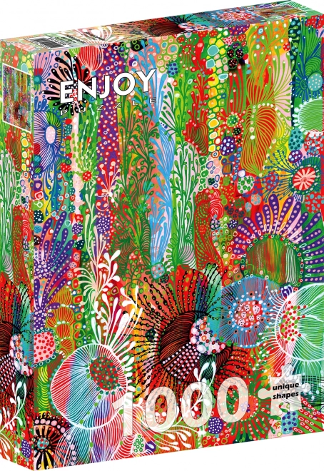 ENJOY Puzzle Blumenvorhang 1000 Teile