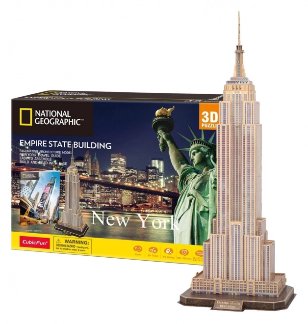 CubicFun National Geographic Empire State Building 3D Puzzle