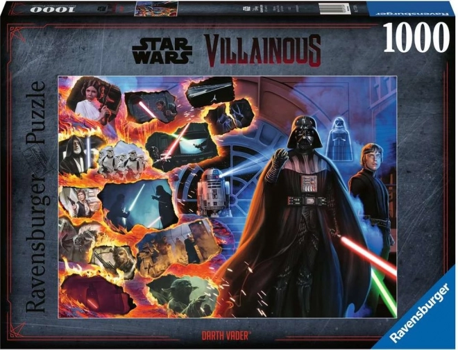 Ravensburger Puzzle Star Wars Schurken: Darth Vader 1000 Teile