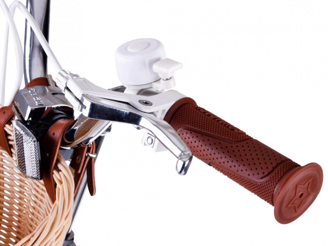 Schönes Stadt-Kinderfahrrad mit Korb 18"