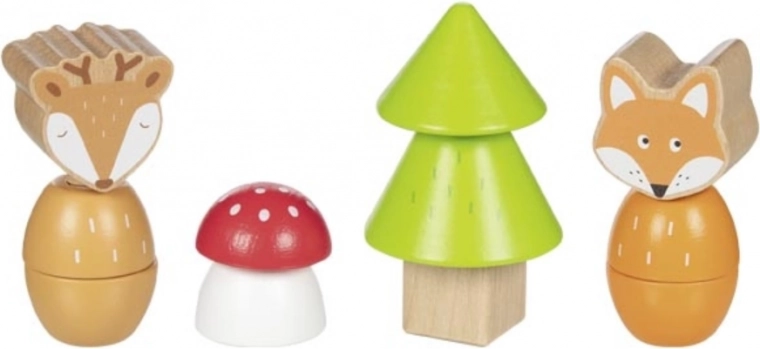 Holzfiguren Waldfreunde Goki