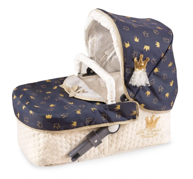 Puppenwagen 3 in 1 XL mit Tasche Classic Gold