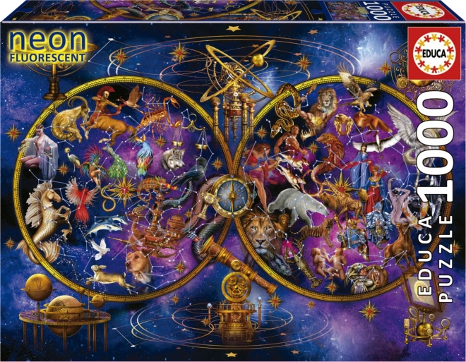 Svítendes Puzzle Sternbilder 1000 Teile