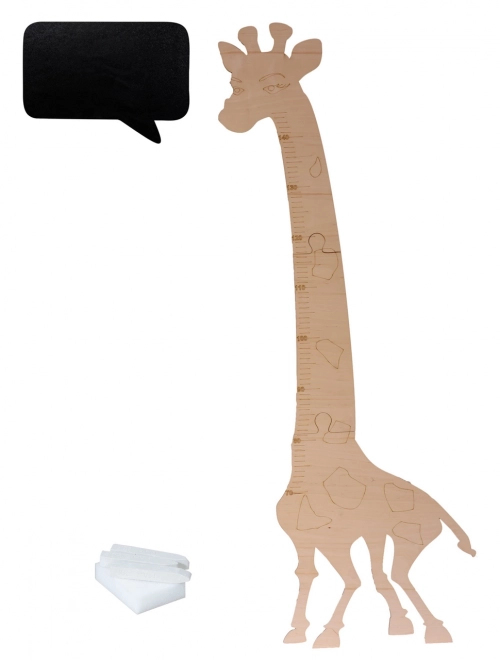 Holzgrößenmaßstab Giraffe 125 cm