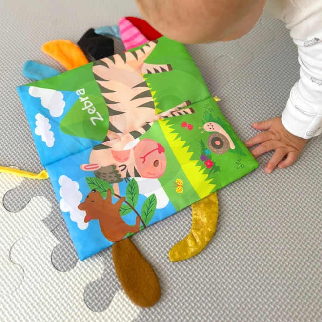Woopie Baby Buch mit Waldtieren Schwänzen