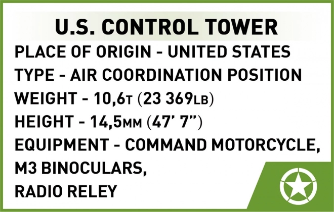 Kontrollturm USA Bauklötze Set