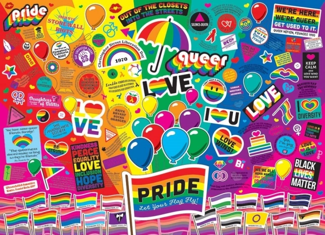 Puzzle Pride COBBLE HILL 1000 Teile