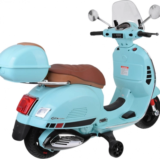 Elektrischer Roller Vespa GTS Super für Kinder – Grün