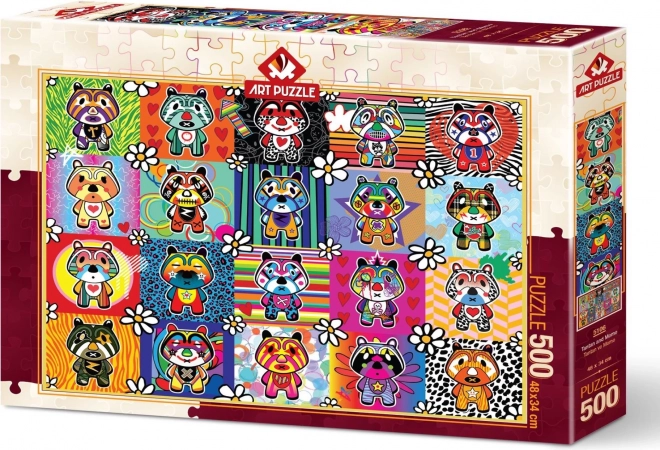 Puzzle Tantan a Momo 500 Teile