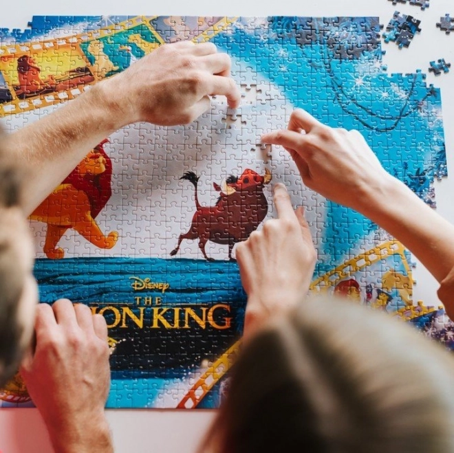 Premium Plus Puzzle 1000 Teile Der König der Löwen