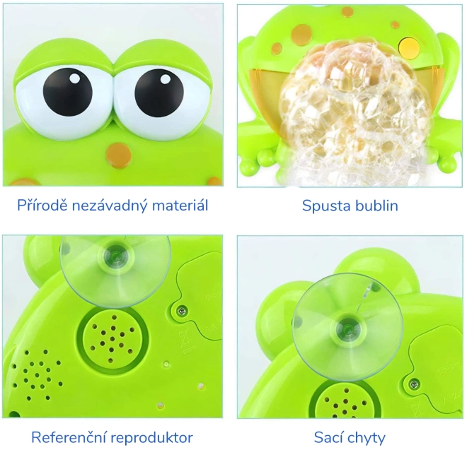 Badespielzeug Frosch-Schaumgenerator – Frosch