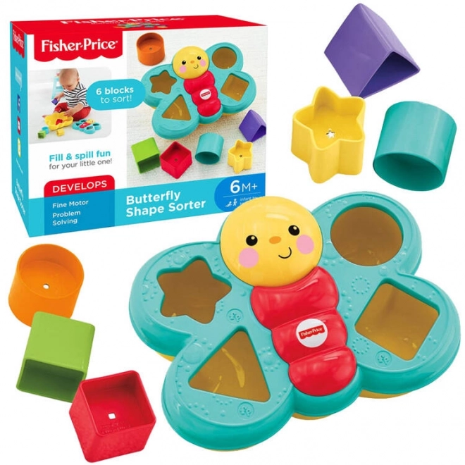 Fisher-Price Bunter Schmetterling Sortierbox