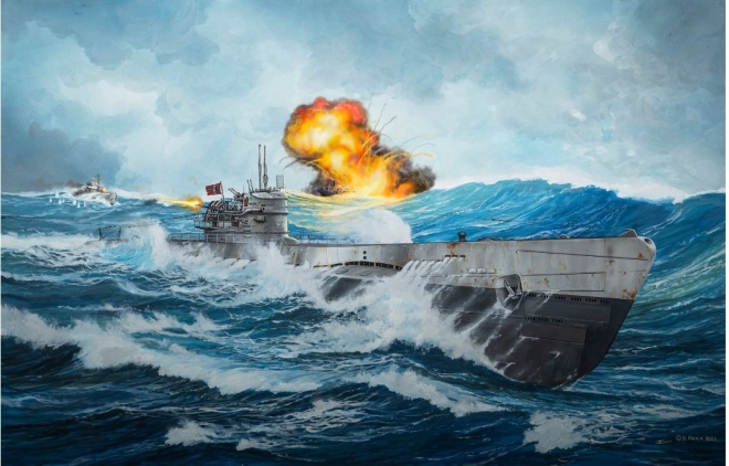 Modellbau Deutsche U-Boot Typ IX C/40