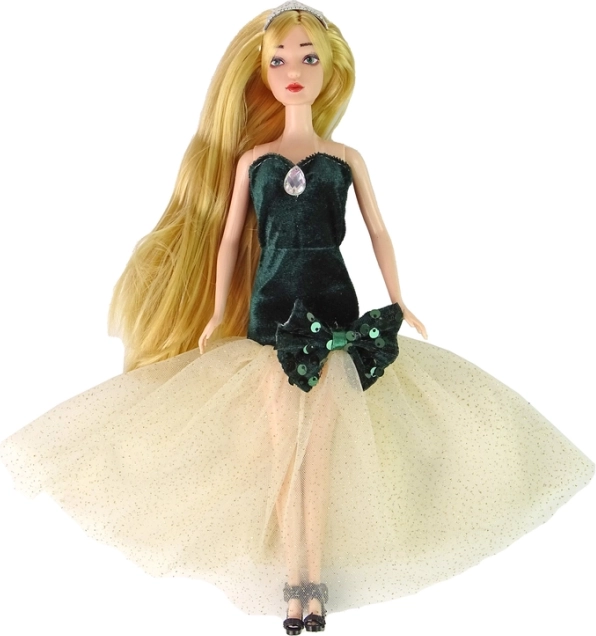Elegantes Kleid mit glitzerndem Tüllrock
