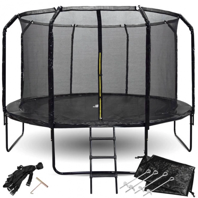 SkyFlyer Gartentrampolin mit Leiter 366 cm