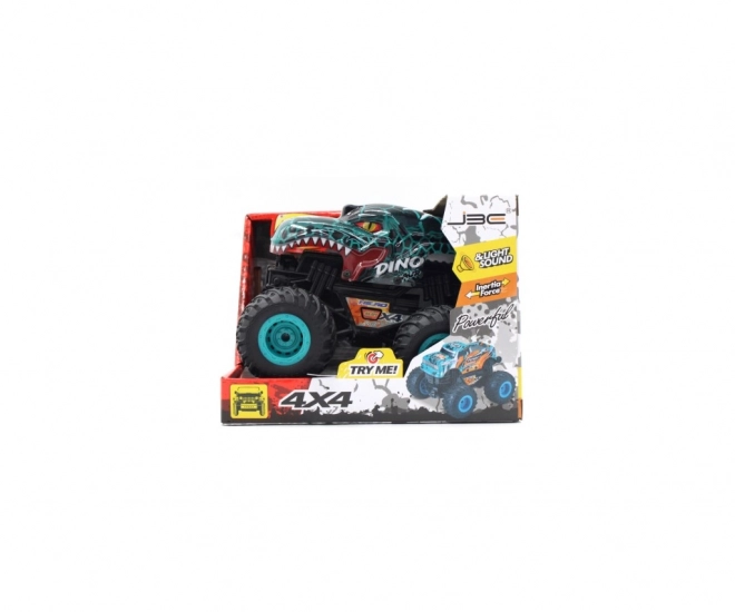 Auto Dino 4x4 mit Schwungrad