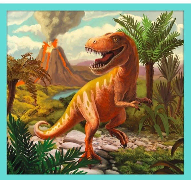 Dinosaurier-Welt Puzzle Set für Kinder