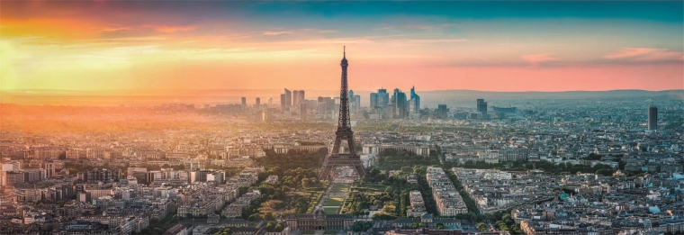 Puzzle 1000 Teile Compact Panorama Paris