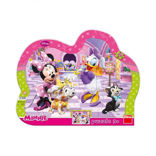 WD Minnie und Haustiere Puzzle 25-teilig