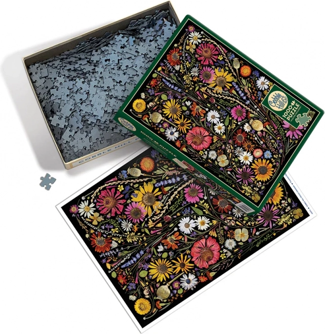 Cobble Hill Puzzle Gepresste Blumen: Glück 1000 Teile