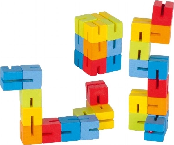 Buntes Klocki Puzzle Spielzeug