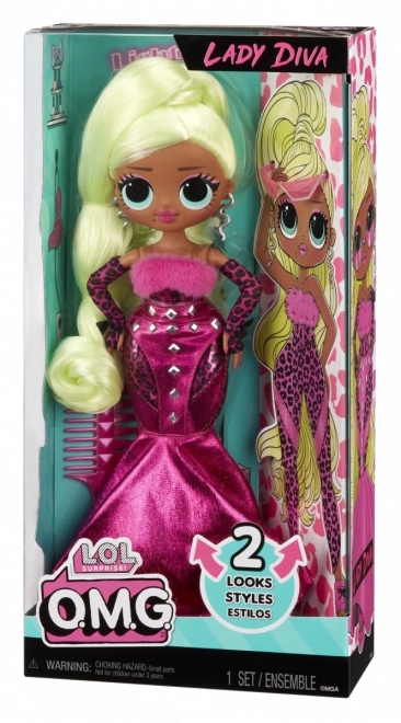 L.O.L. Surprise! OMG Puppe Lady Diva mit 2 Outfits