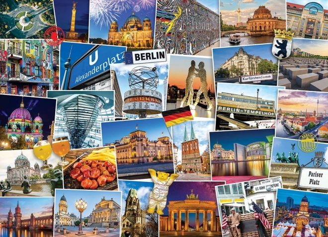 EUROGRAPHICS Puzzle Weltentdecker Berlin 1000 Teile